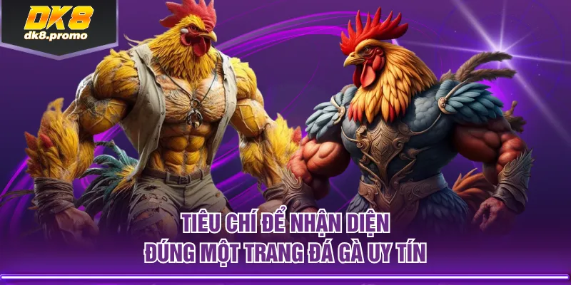 Tiêu chí để nhận diện đúng một trang đá gà uy tín